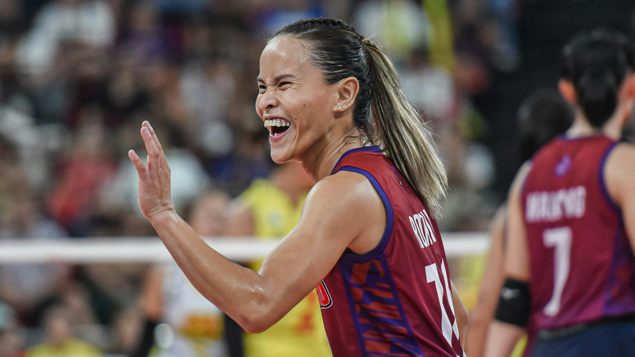 Sisi Rondina still in high spirits after Choco Mucho’s deflating loss to F2 Logistics in instant classic 